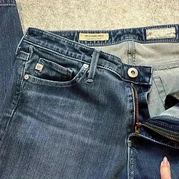 AG Jeans The Legging Ankle Super Skinny Ankle, Size 27R. Contour 360. - Picture 9 of 11